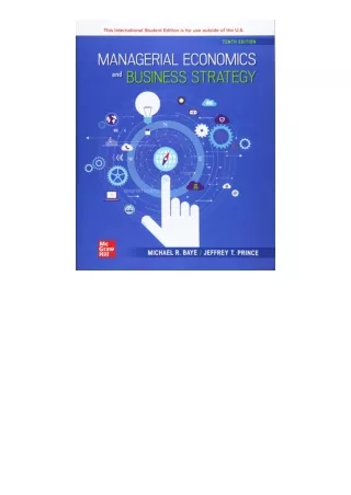 Download PDF ISE Managerial Economics and Business Strategy for android
