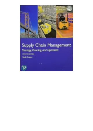 PDF read online Supply Chain Management Strategy Planning and Operation Global E