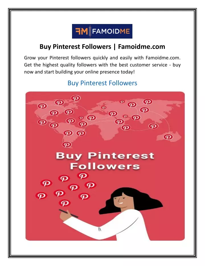 buy pinterest followers famoidme com