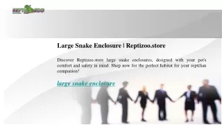 Large Snake Enclosure  Reptizoo.store