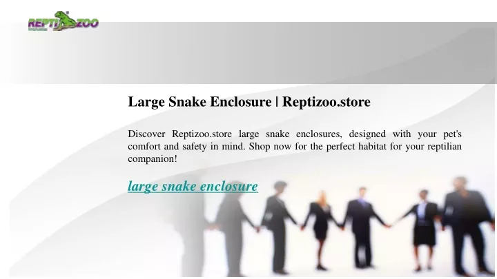 large snake enclosure reptizoo store discover