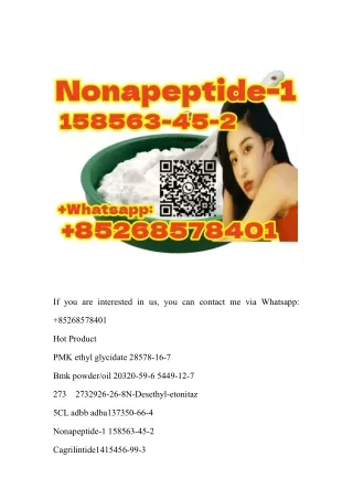 Good Price 158563-45-2Nonapeptide-1