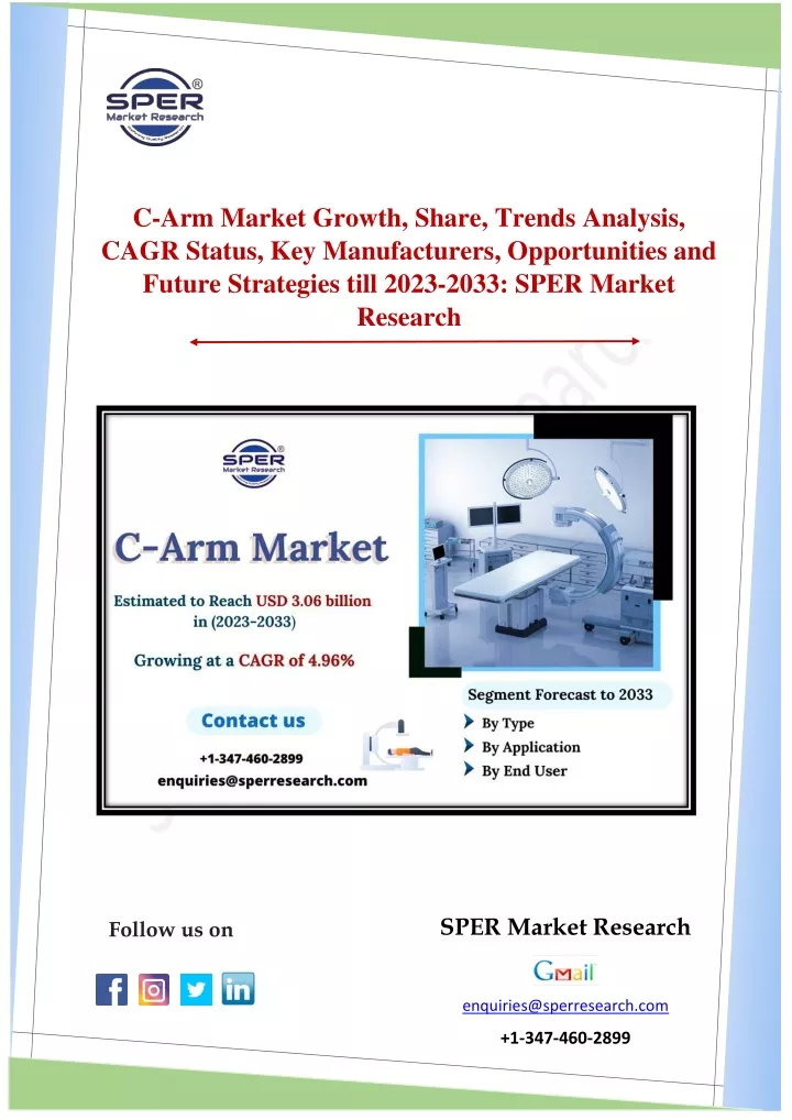 c arm market growth share trends analysis cagr