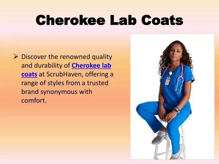 cherokee lab coats