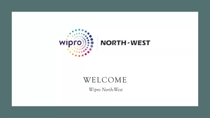 welcome wipro north west