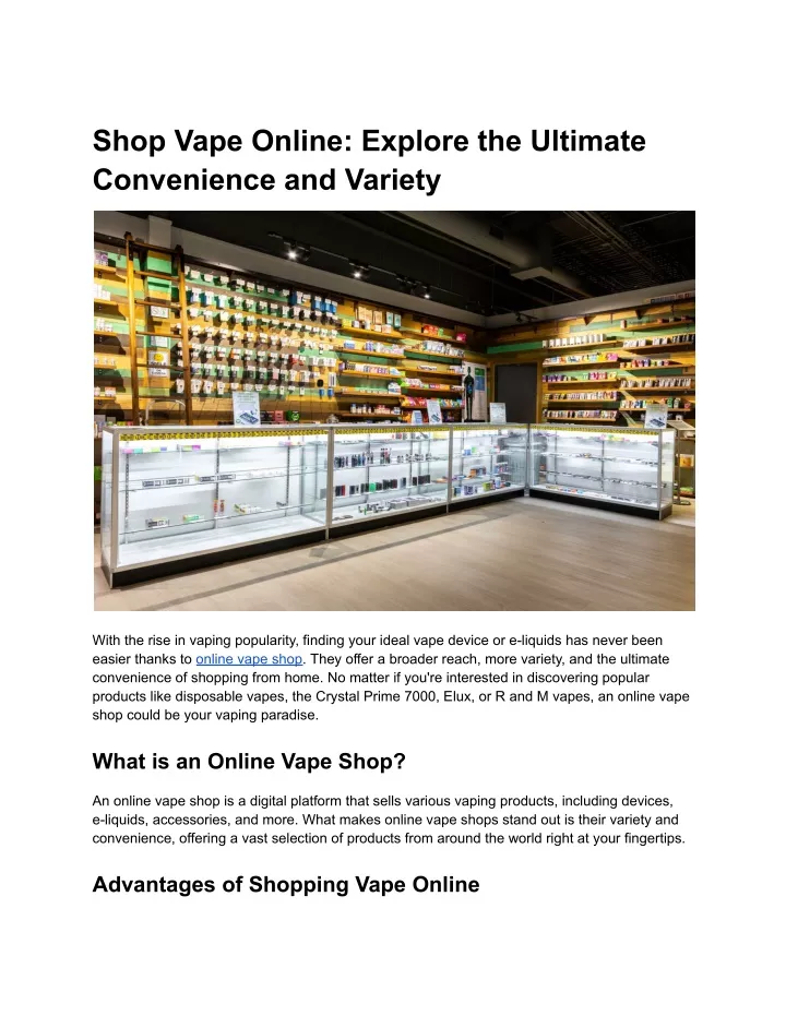 shop vape online explore the ultimate convenience
