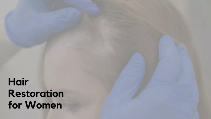 hair restoration for women