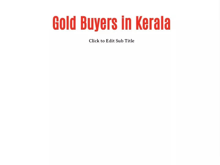 gold buyers in kerala