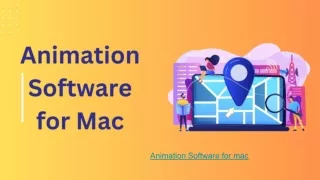 Animation Software For Mac