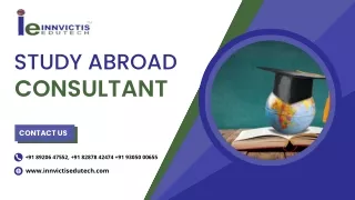 Innvictis Edutech: Your Premier Study Abroad Consultant