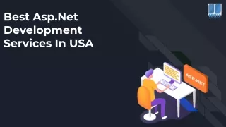 Best Asp.Net Development Services In USA