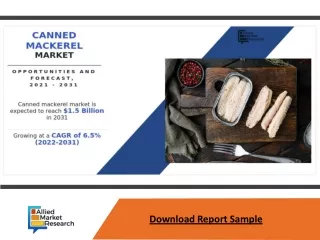 Canned Mackerel Market Size Landscape - Top Players, Innovations & Growth