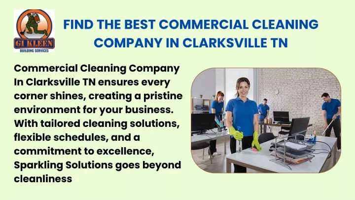 find the best commercial cleaning company