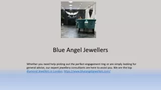 Diamond Jewellers In London