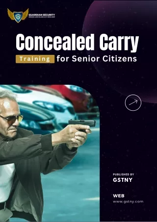 Concealed Carry Training for Senior Citizens