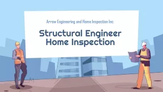 Structural Engineer Home Inspection - Arrow Engineering
