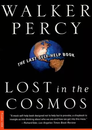 $PDF$/READ/DOWNLOAD Lost in the Cosmos: The Last Self-Help Book