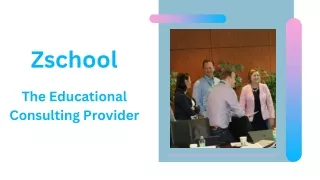 Zschool - The Educational Consulting Provider