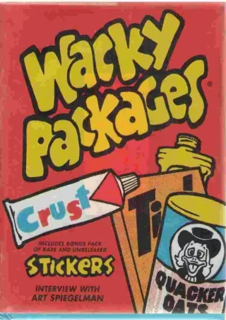 [PDF READ ONLINE] Wacky Packages (Topps)