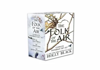 PDF DOWNLOAD The Folk of the Air Complete Paperback Gift Set