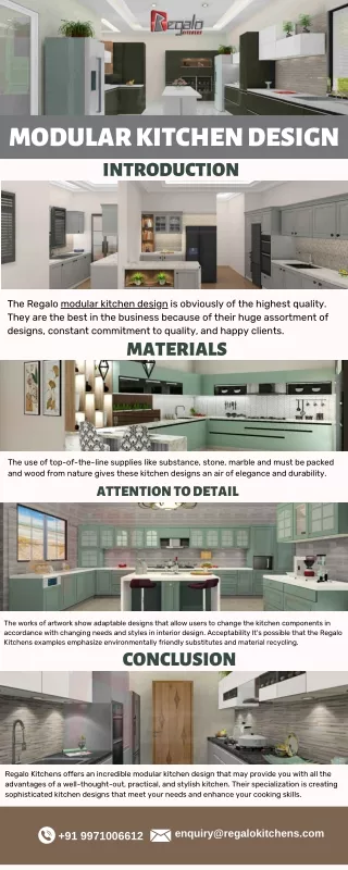 modular kitchen design introduction