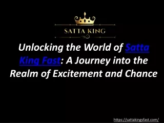 Satta king ppt