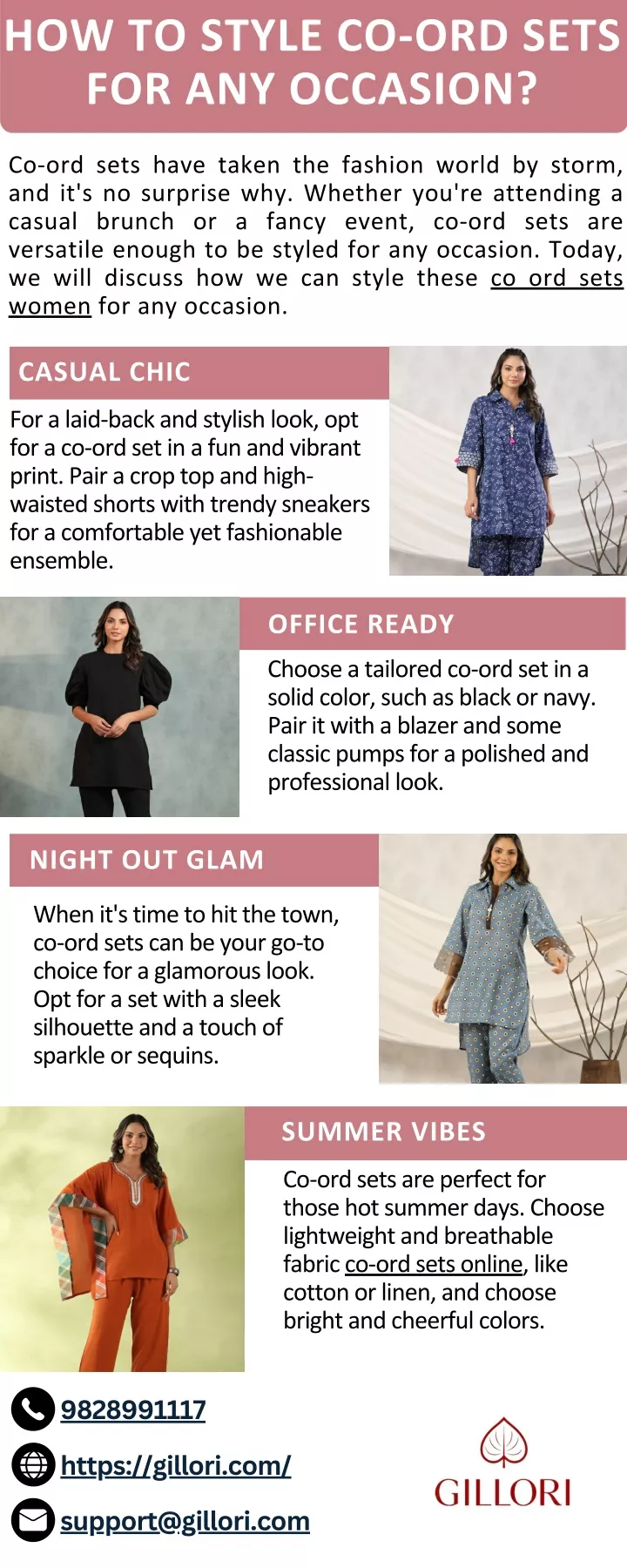 how to style co ord sets for any occasion
