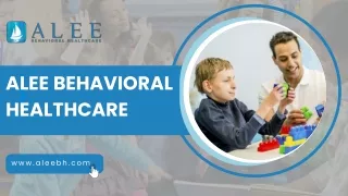 Alee Behavioral Healthcare Autism Speech & Occupational Therapy Clinic RI