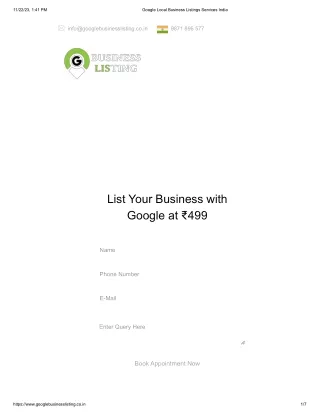 Where can I manage my Google business listing?