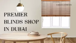 Premier Blinds Shop in Dubai