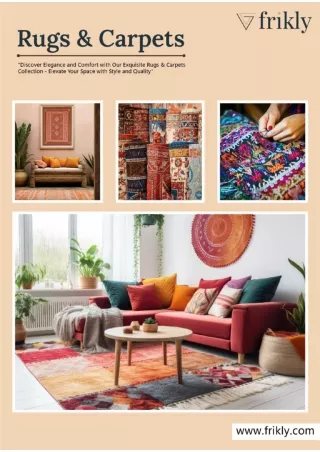 Check Handmade Rugs & Carpets Catalog To Buy Rugs & Carpets Online In India