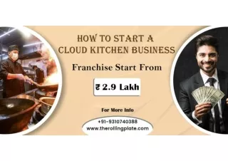 How to start a cloud kitchen from home india?