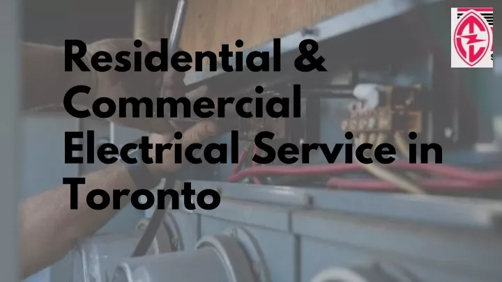 residential commercial electrical service