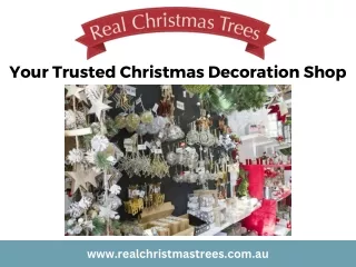 Your Trusted Christmas Decoration Shop