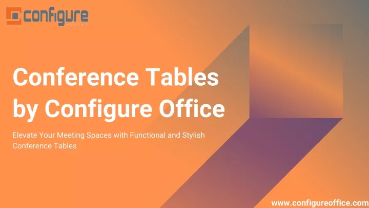 conference tables by configure office