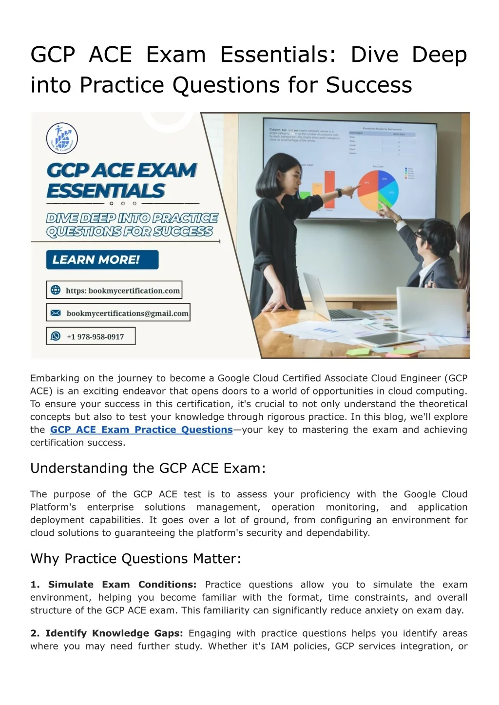 PPT - GCP ACE Exam Essentials_ Dive Deep into Practice Questions for ...