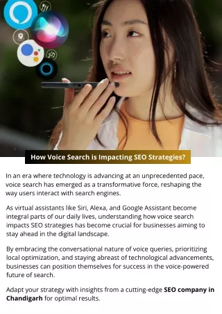 how voice search is impacting seo strategies