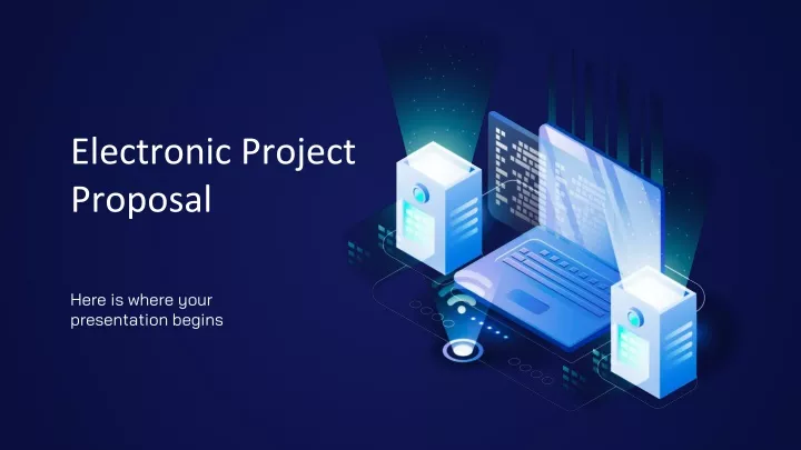 electronic project proposal