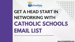 get a head start in networking with catholic