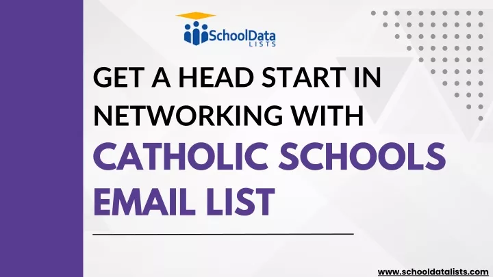 get a head start in networking with catholic