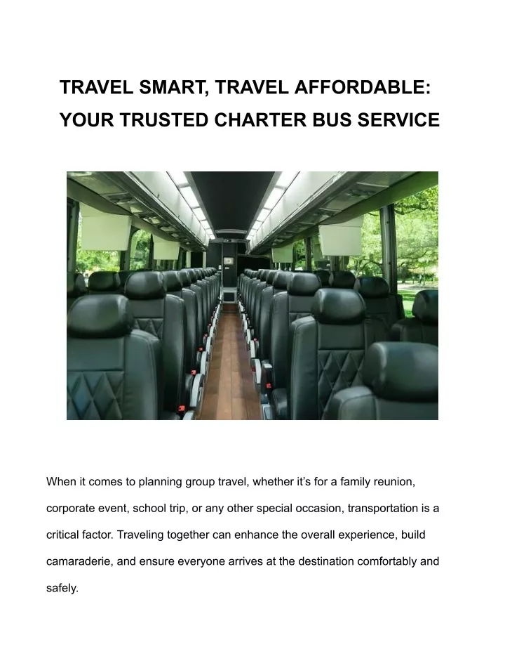 travel smart travel affordable