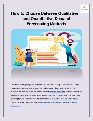 how to choose between qualitative