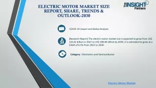 Electric Motor Market