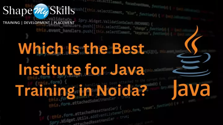 which is the best institute for java training