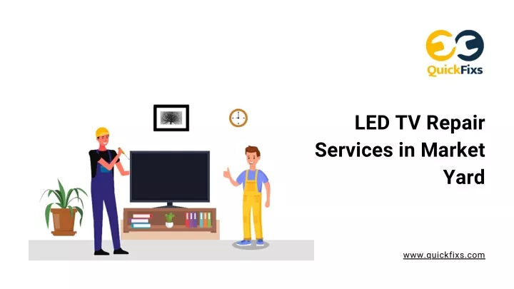 led tv repair services in market