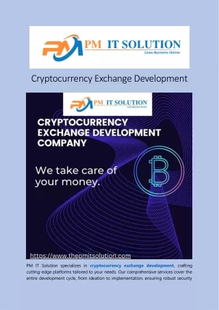 cryptocurrency exchange development