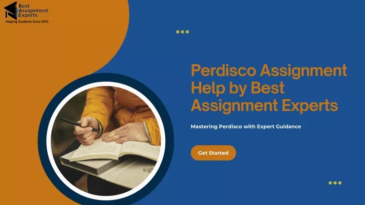 perdisco assignment help by best assignment