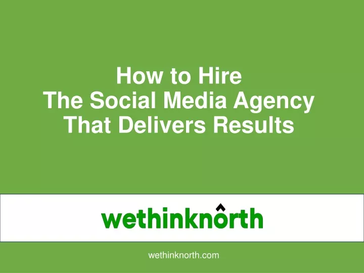 how to hire the social media agency that delivers results