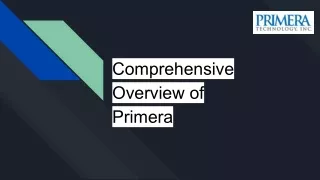 Comprehensive Overview of Primera