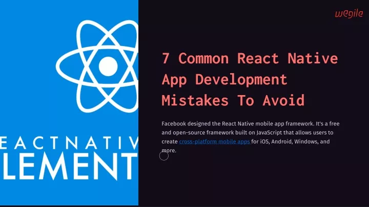 7 common react native app development mistakes